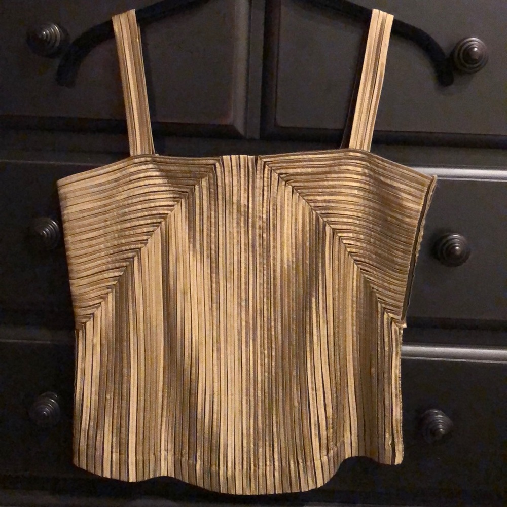 Silk tank top